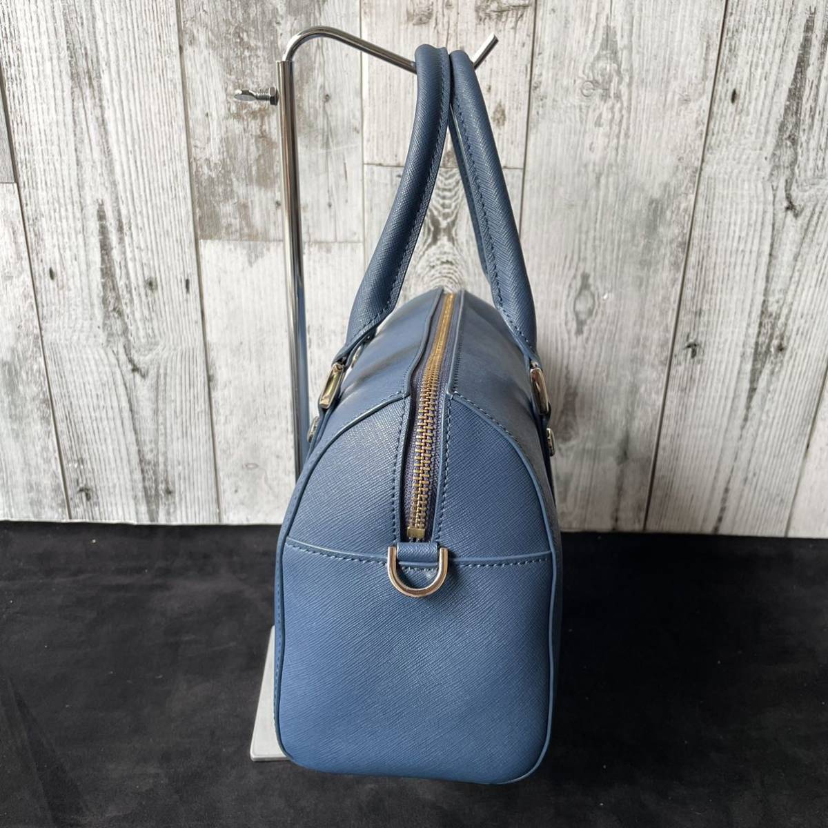 agnes b アニエスベー ショルダーバッグ 水色 ハンドバッグ 2Way agnes b アニエスベー ショルダーバッグ 水色 ハンドバッグ 2Way