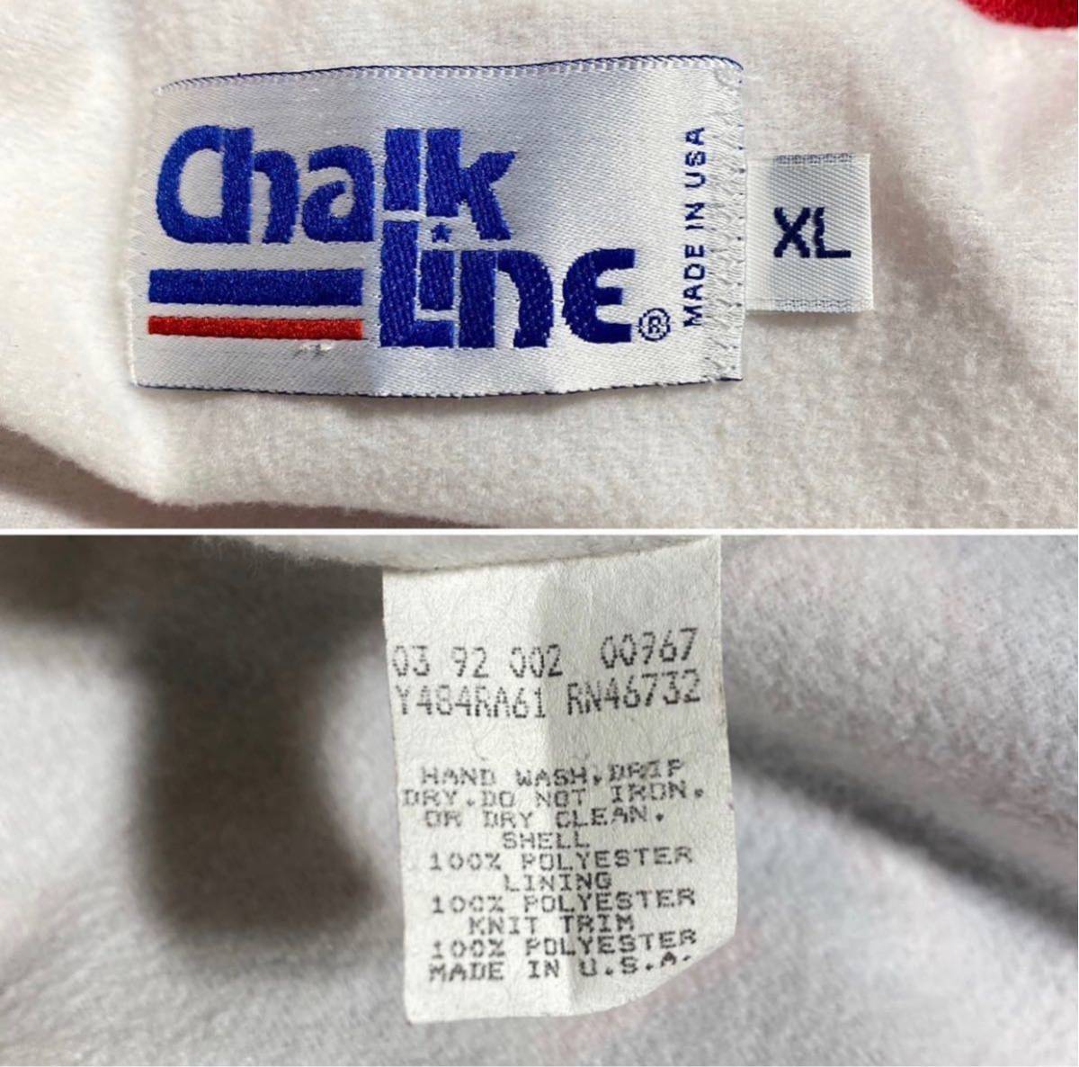 【XL】90s Vintage Chalk Line Michael Jordan JKT 90年代 ヴィンテージ チョークライン マイケルジョーダン スタジャン ブルズ USA製 Y889_画像6