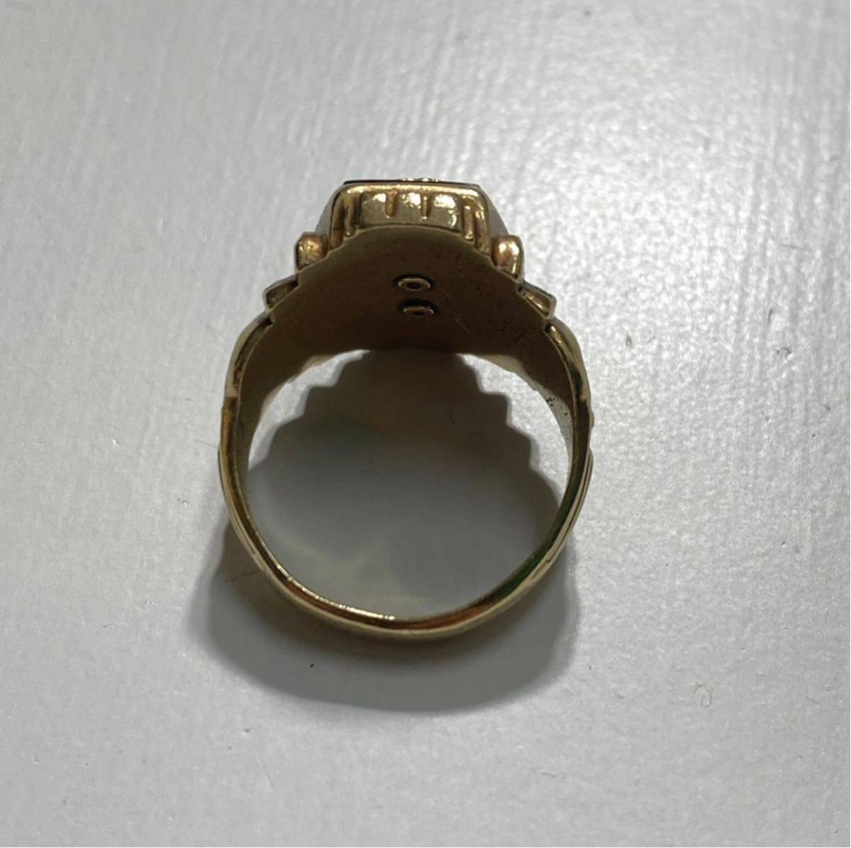 【15号】1951s Vintage HERFF JONES College Ring 1951年 ヴィンテージ ハーフジョンズ社 カレッジ リング 指輪 Y1220_画像2