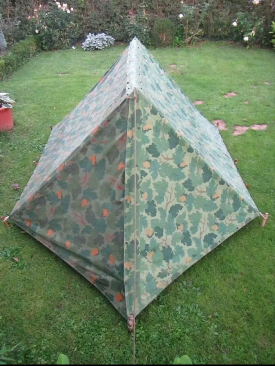 US PUPTENT  SHELTER　HALF 軍幕 レア 放出品 フルセット