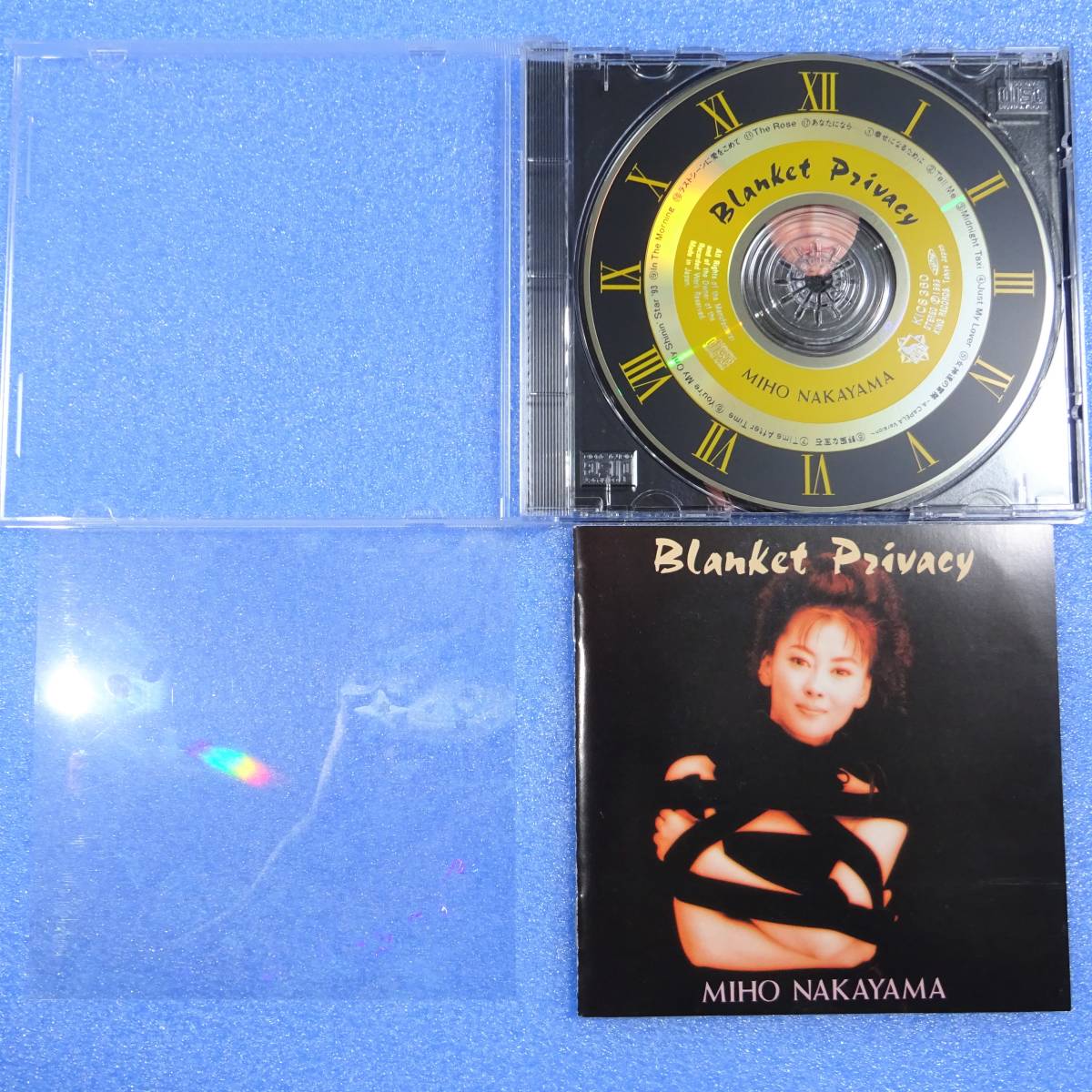 CD 中山美穂 MIHO NAKAYAMA / BLANKET PRIVACY 1993年 新録音ベスト・アルバム_画像8