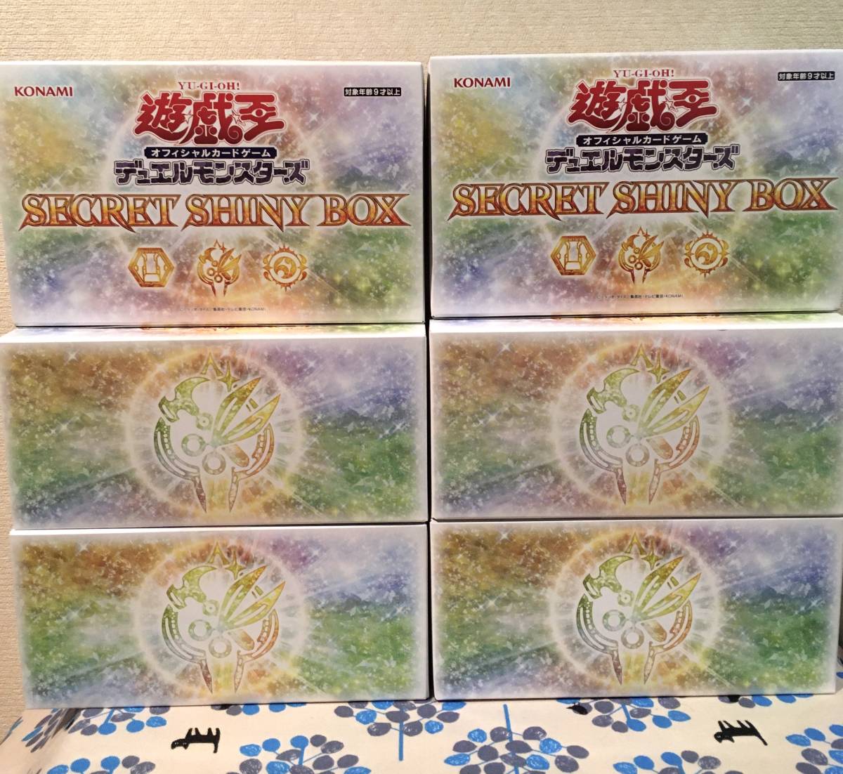 6box 遊戯王 SECRET SHINY BOX シークレットシャイニー-