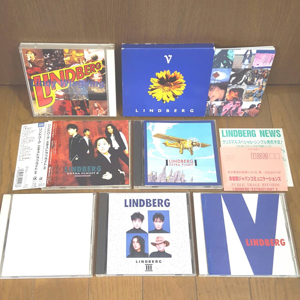 CD7枚セットLINDBERGリンドバーグBESTベストFLIGHT RECORDER Ⅲ Ⅳ Ⅴ EXTRA Ⅱ LINDY/今すぐKISS ME BELIEVE IN LOVE夢で逢えたらDREAM ON_画像1