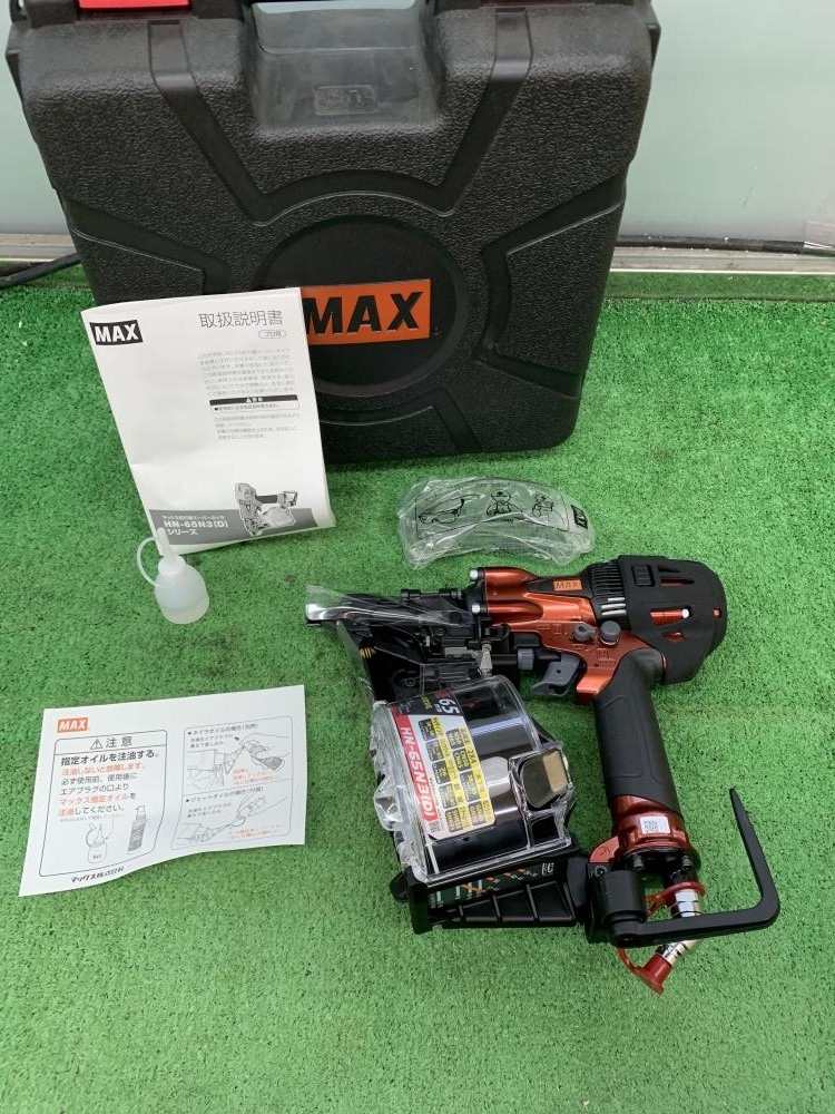 SALE/101%OFF】 015 未使用品 即決価格 MAX マックス 65㎜高圧釘打ち