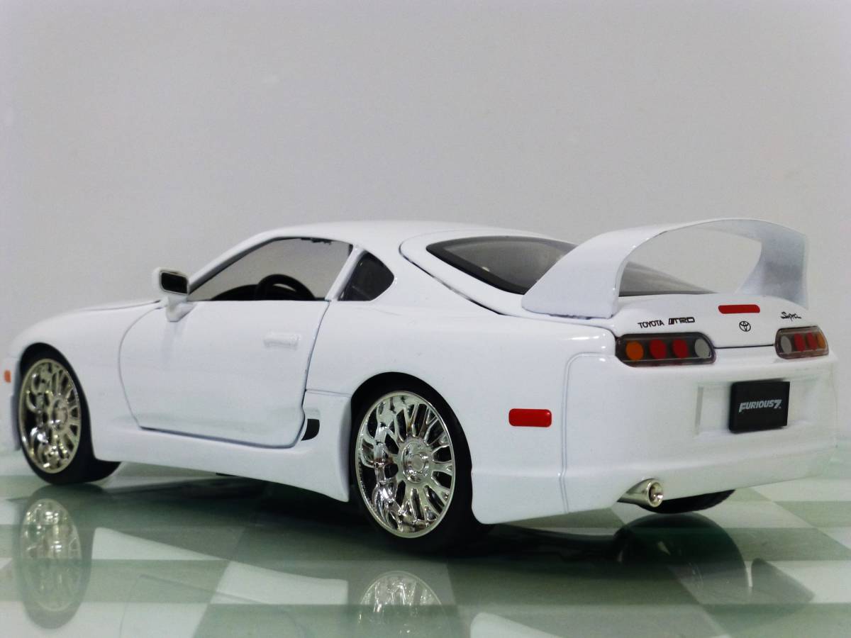  The Fast and The Furious #JADA TOYS 1/24 TOYOTA SUPRA WHITE# Toyota Supra 