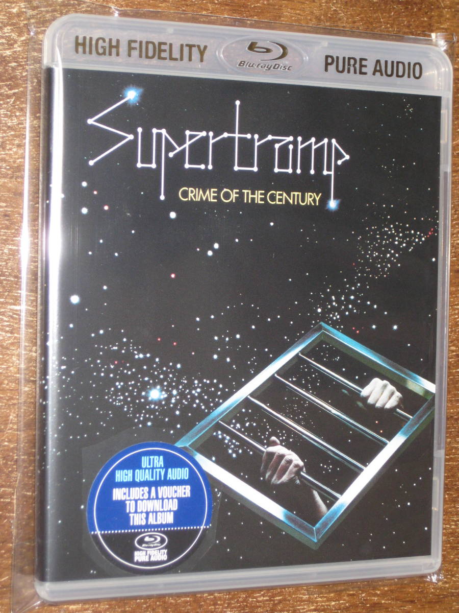 SUPERTRAMP スーパートランプ / CRIME OF THE CENTURY (40周年記念盤) 2014年発売 A&M ハイレゾ Blu-ray Audio 輸入盤_画像1