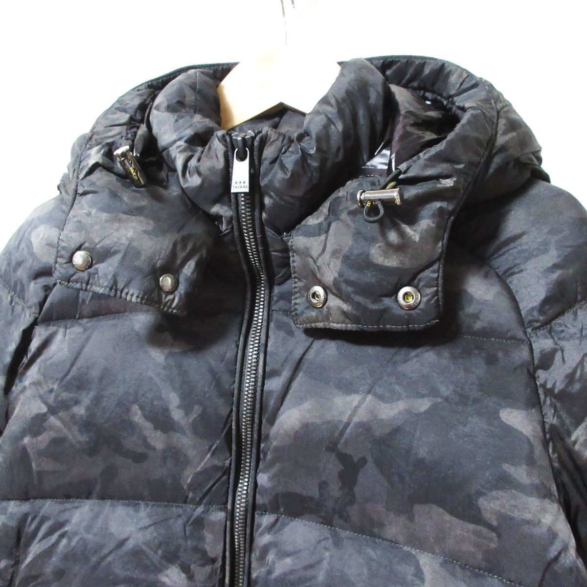 美品 TATRAS タトラス DIOMEDE ディオメデ カモフラ柄 迷彩 ダウン
