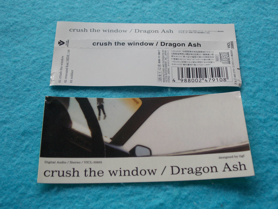 CD／Dragon Ash／Crush the window／ドラゴン・アッシュ／クラッシュ・ザ・ウィンドウ／管139_画像3