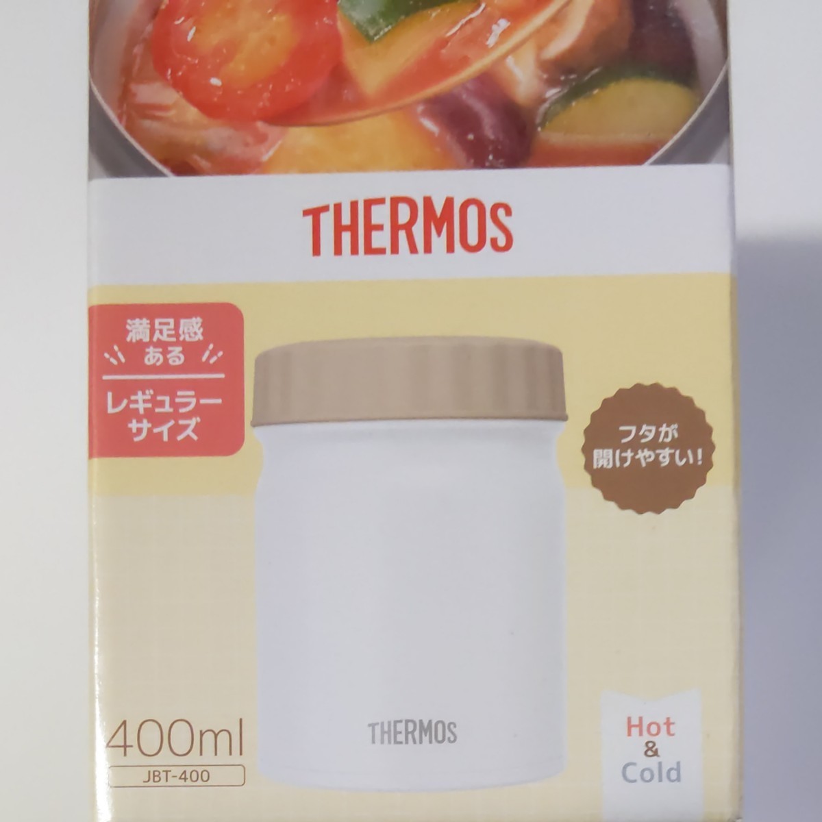 THERMOS サーモス  真空断熱 スープジャー  400ml 保温スープジャー