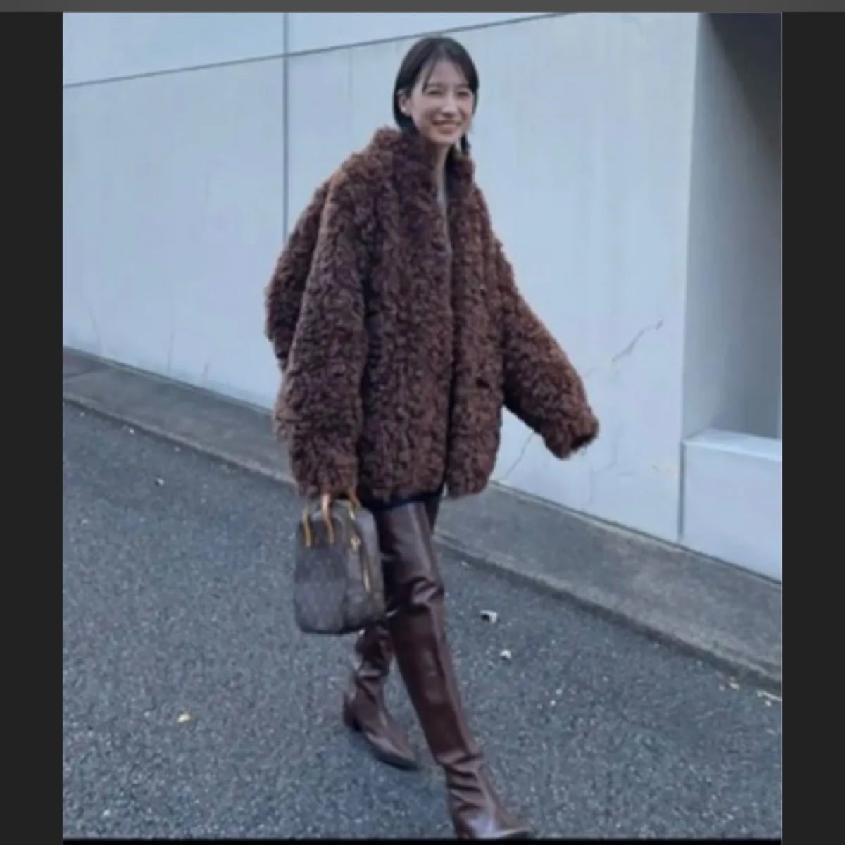 新品 クラネ CLANE CURL FUR SHORT COAT サイズ1|PayPayフリマ