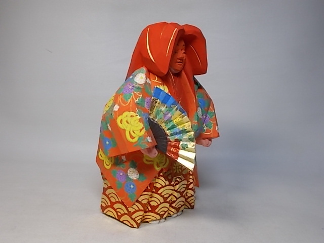 ■奈良一刀彫工房 大林杜寿造『猩々』■検）南都伝統工芸奈良古物人形師七寸_画像1