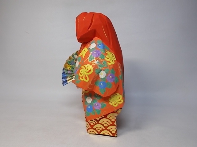 ■奈良一刀彫工房 大林杜寿造『猩々』■検）南都伝統工芸奈良古物人形師七寸_画像5