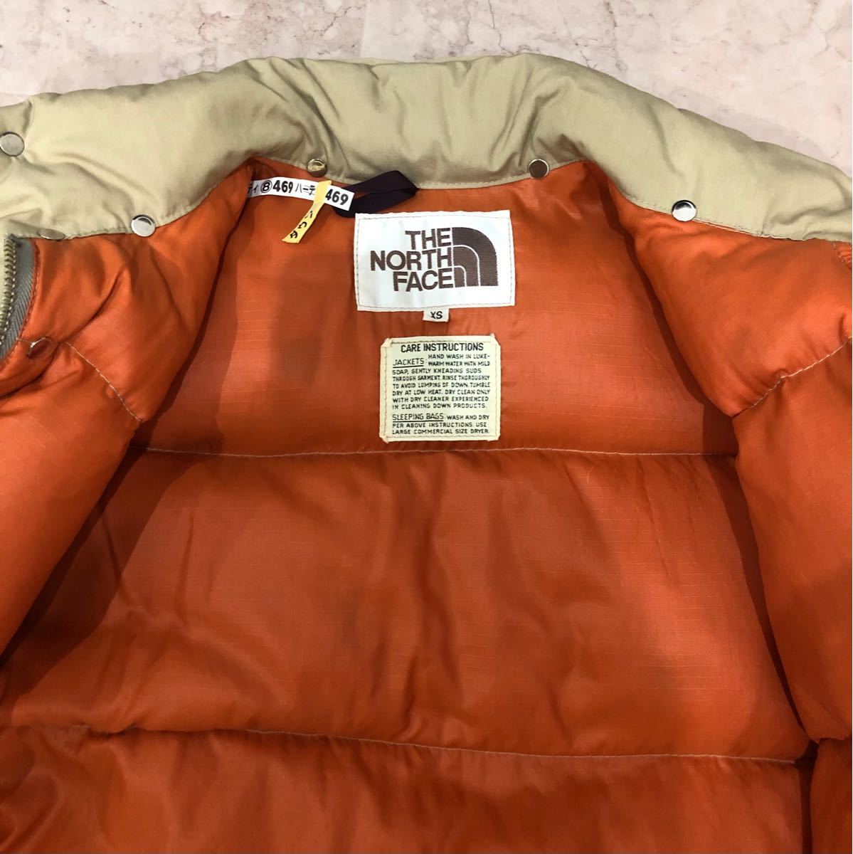 希少XS 70s 茶タグ ノースフェイス ダウン ジャケット|Yahoo 希少XS 70s 茶タグ ノースフェイス ダウン ジャケット|Yahoo