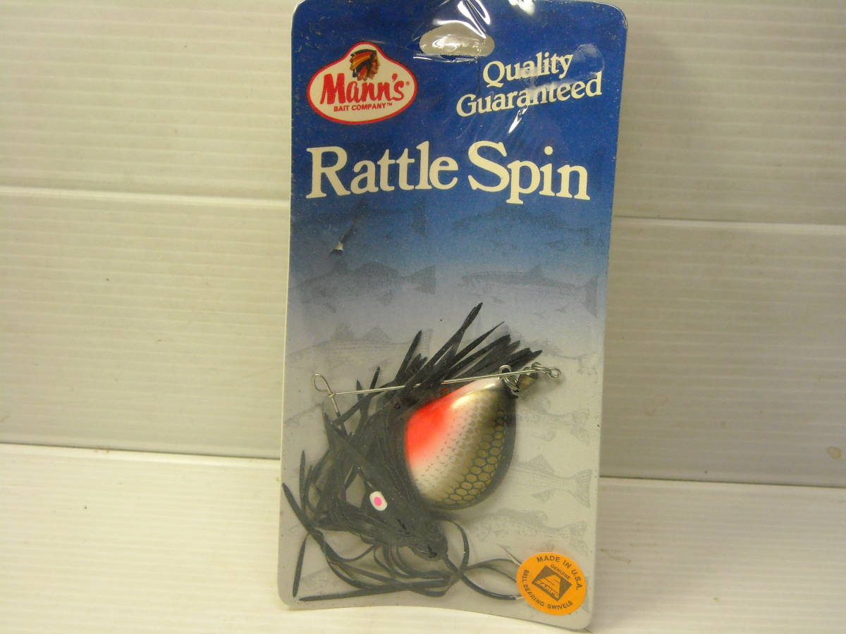  man z rattle spin lato Lynn blade Mann&#039;s Rattle Spin (1)B class lure 