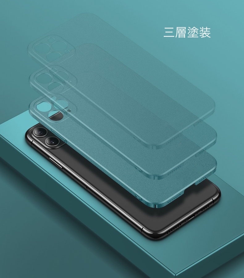 iPhone11ProMax専用ケース　★赤紫★　砂岩調｜直角エッジ設計｜iPhone12風に変身｜最高の握り心地｜シンプルデザイン_画像6