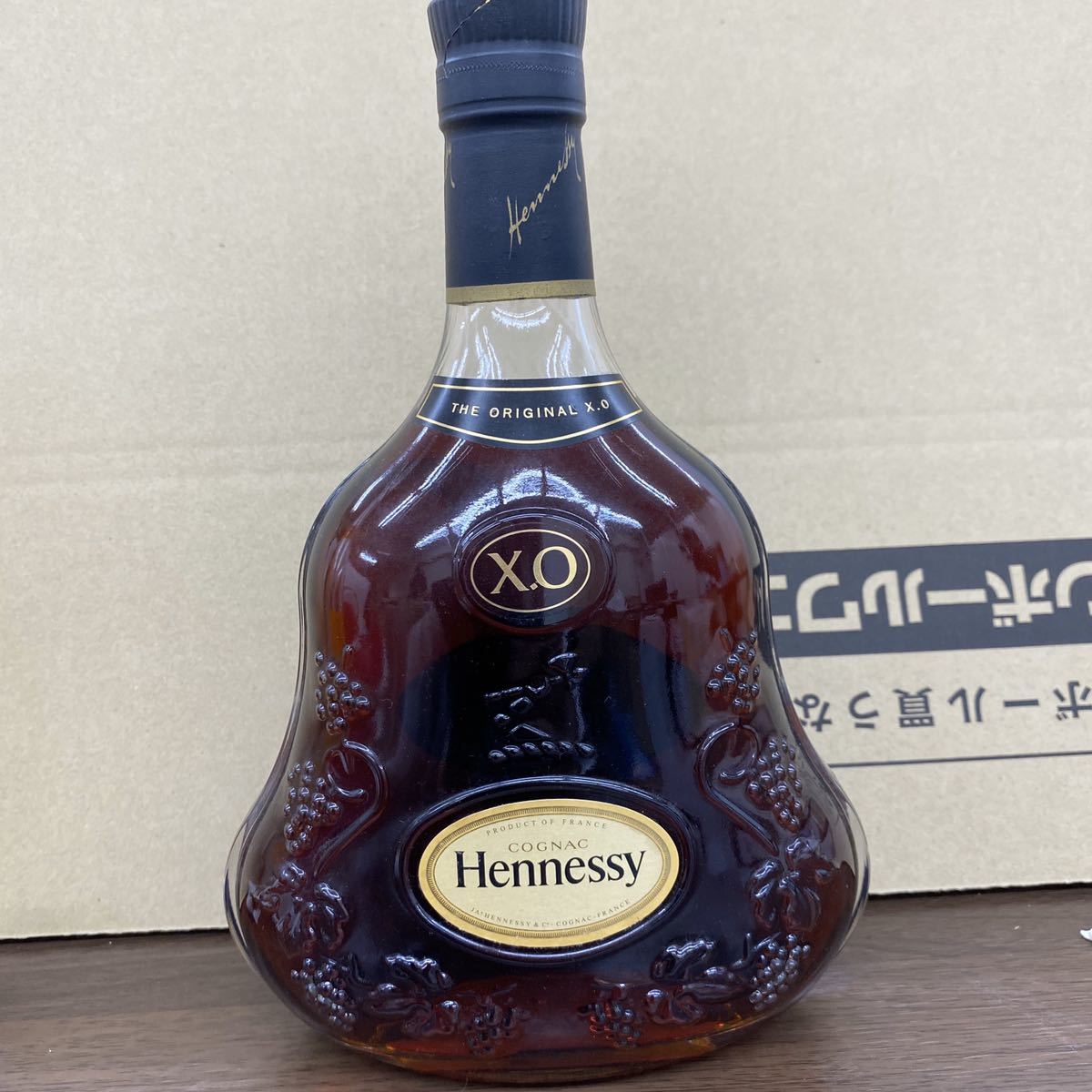 美品★古酒　Hennessy ヘネシー XO 黒キャップ☆700ml