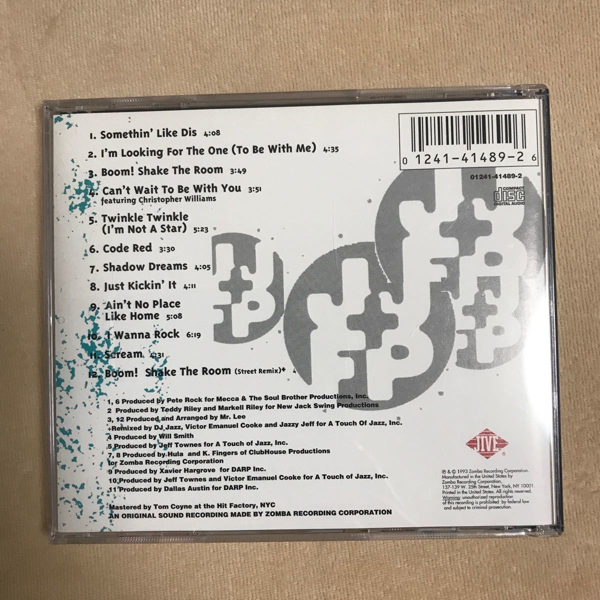 ＣＯＤＥ ＲＥＤ／ジャジージェフ＆フレッシュプリンス　コードレッド　CD ヒップホップ　ラップ　洋楽