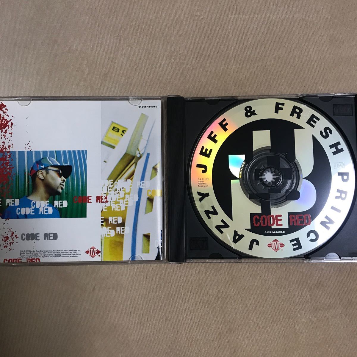 ＣＯＤＥ ＲＥＤ／ジャジージェフ＆フレッシュプリンス　コードレッド　CD ヒップホップ　ラップ　洋楽