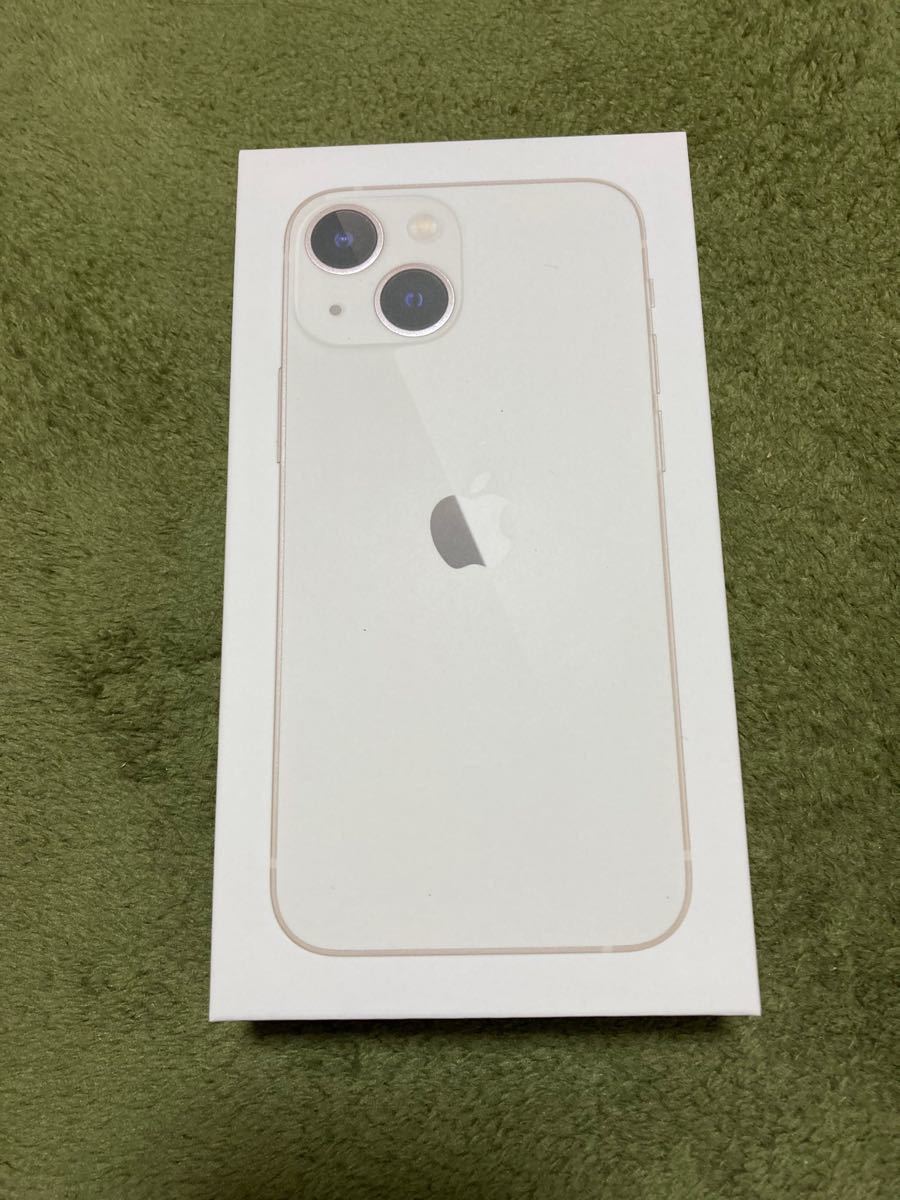 きのこ様専有 未使用・未開封品 iPhone13mini スターライト128GB