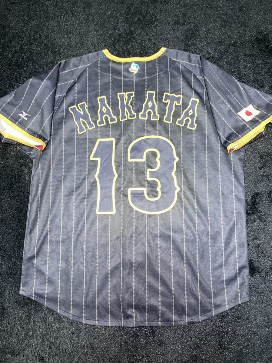 即決 送料無料 WBC 日本代表 侍ジャパン 読売ジャイアンツ 巨人 中田翔 ユニフォーム ミズノ製 S-Mサイズ ビジター
