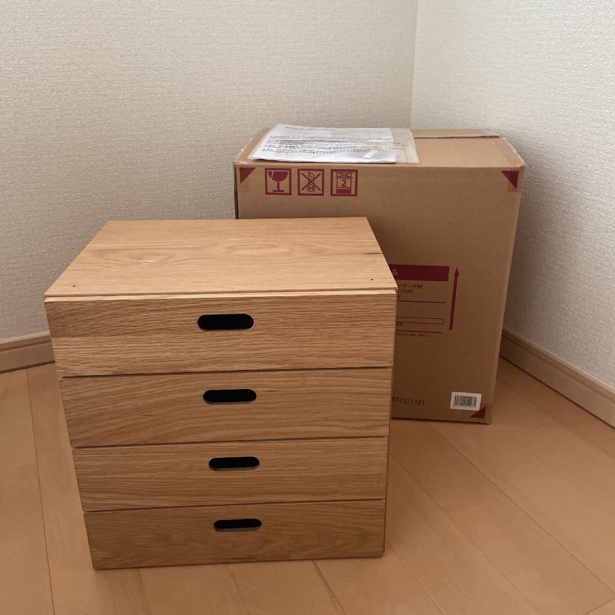 供え MUJI 無印良品 スタッキングシェルフ 4段 オーク材 agapeeurope.org