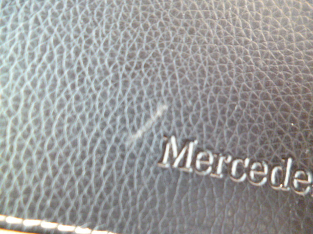★0745★メルセデス　ベンツ　Mercedes Benz　ケース　取扱説明書ケース　説明書入　取説ケース　マニュアルケース　車検証入★訳有★_汚れがあります。