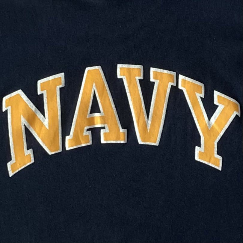 超美品 US.NAVY アメリカ海軍 貴重 90's チャンピオン Champion リバースウィーブ REVERSEWEAVE アメリカ製 USA製 パーカー ビンテージ_画像5