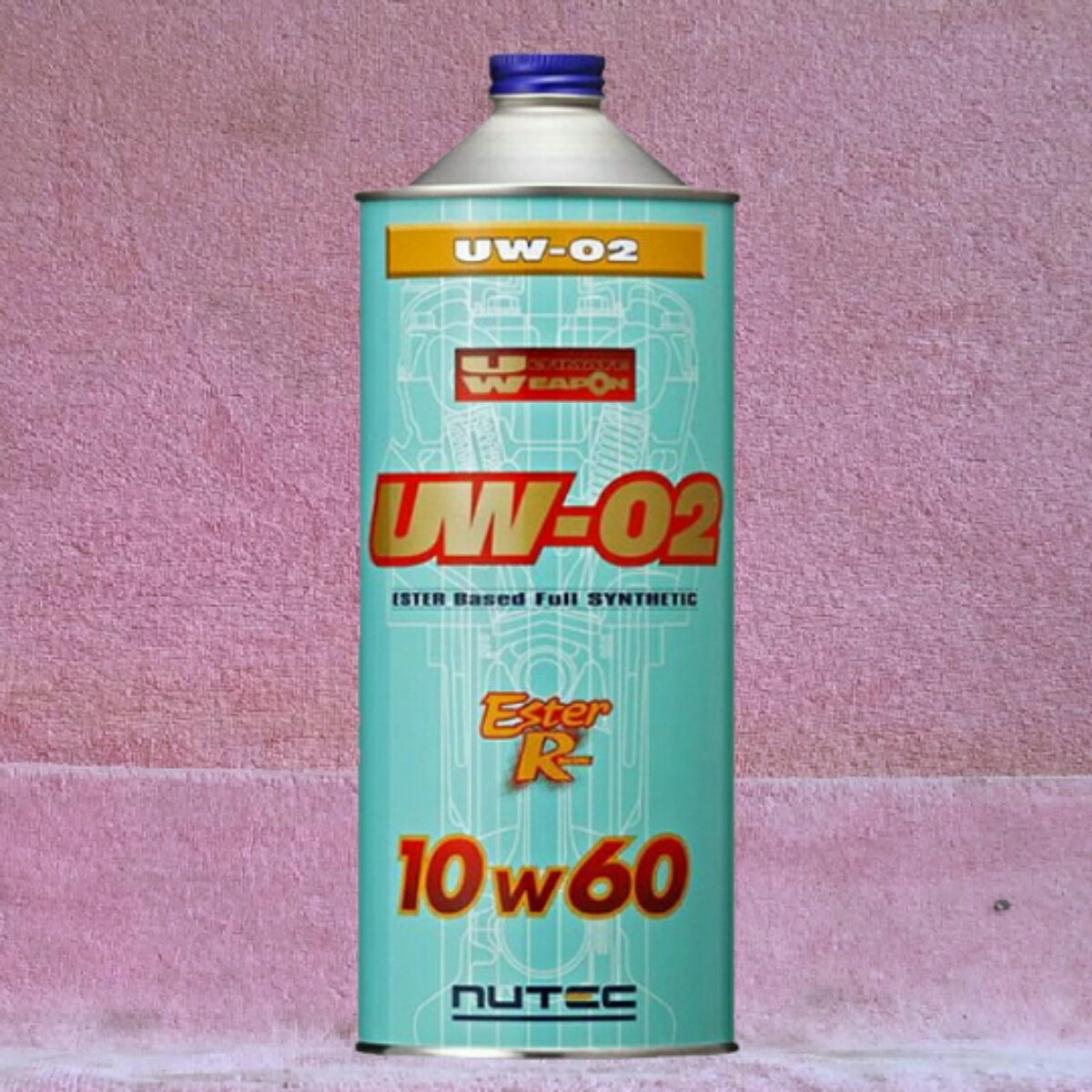 【送料無料】NUTEC UW-02 10w60「究極のハイパフォーマンスエンジンオイル」1 L_画像1
