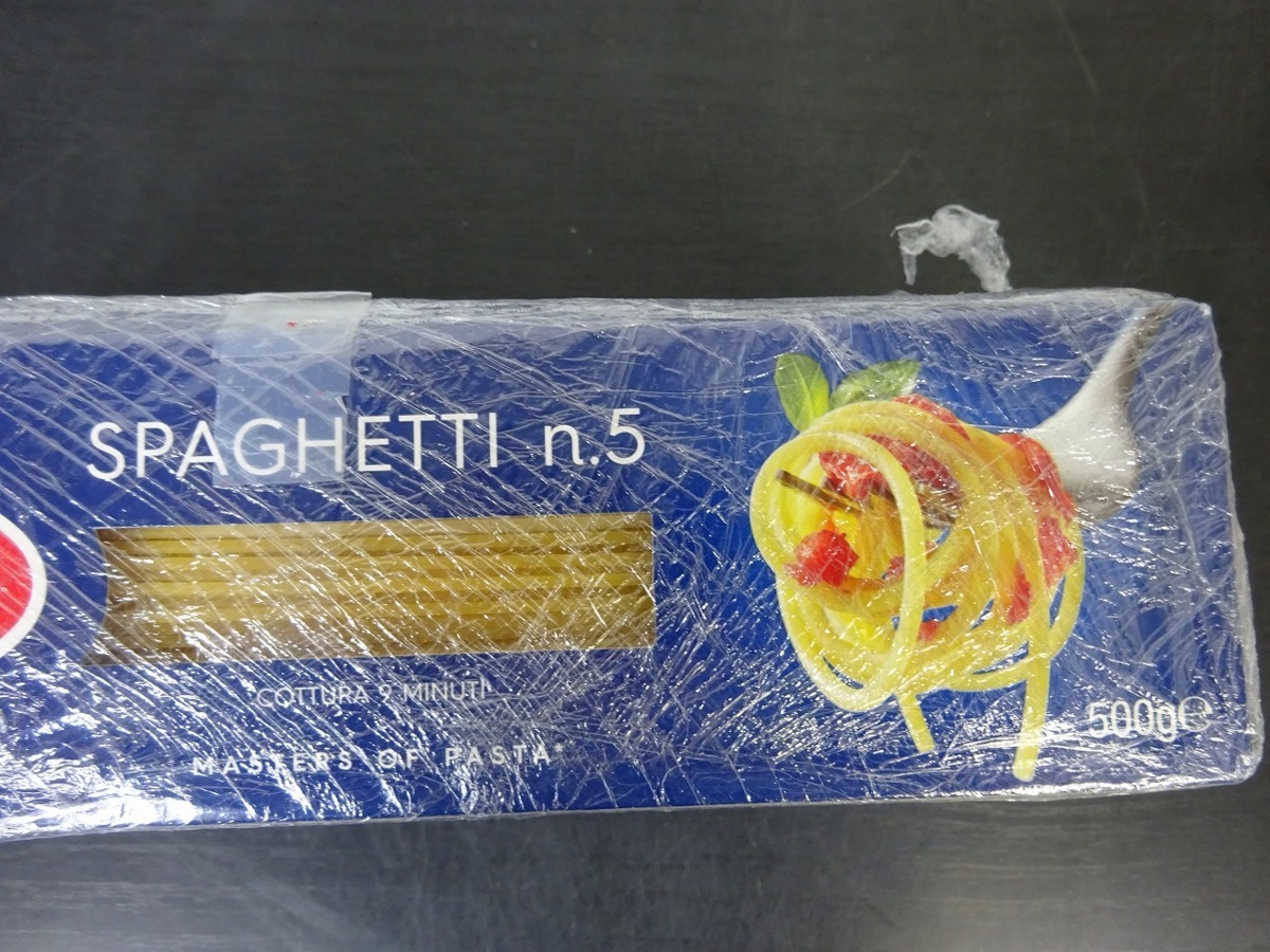 本州送料無料 未使用訳あり品 Barilla バリラ スパゲッティ乾めん パスタめん #5 18mm 500ｇ×５箱 コストコ 管理番号1412　_画像8