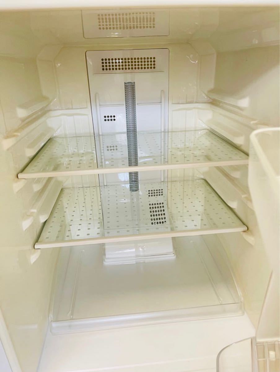 ナショナル 2ドア 冷凍冷蔵庫 ホワイトパープル系 NR-BB142J-WB 送料込み値下げ不可　冷蔵庫