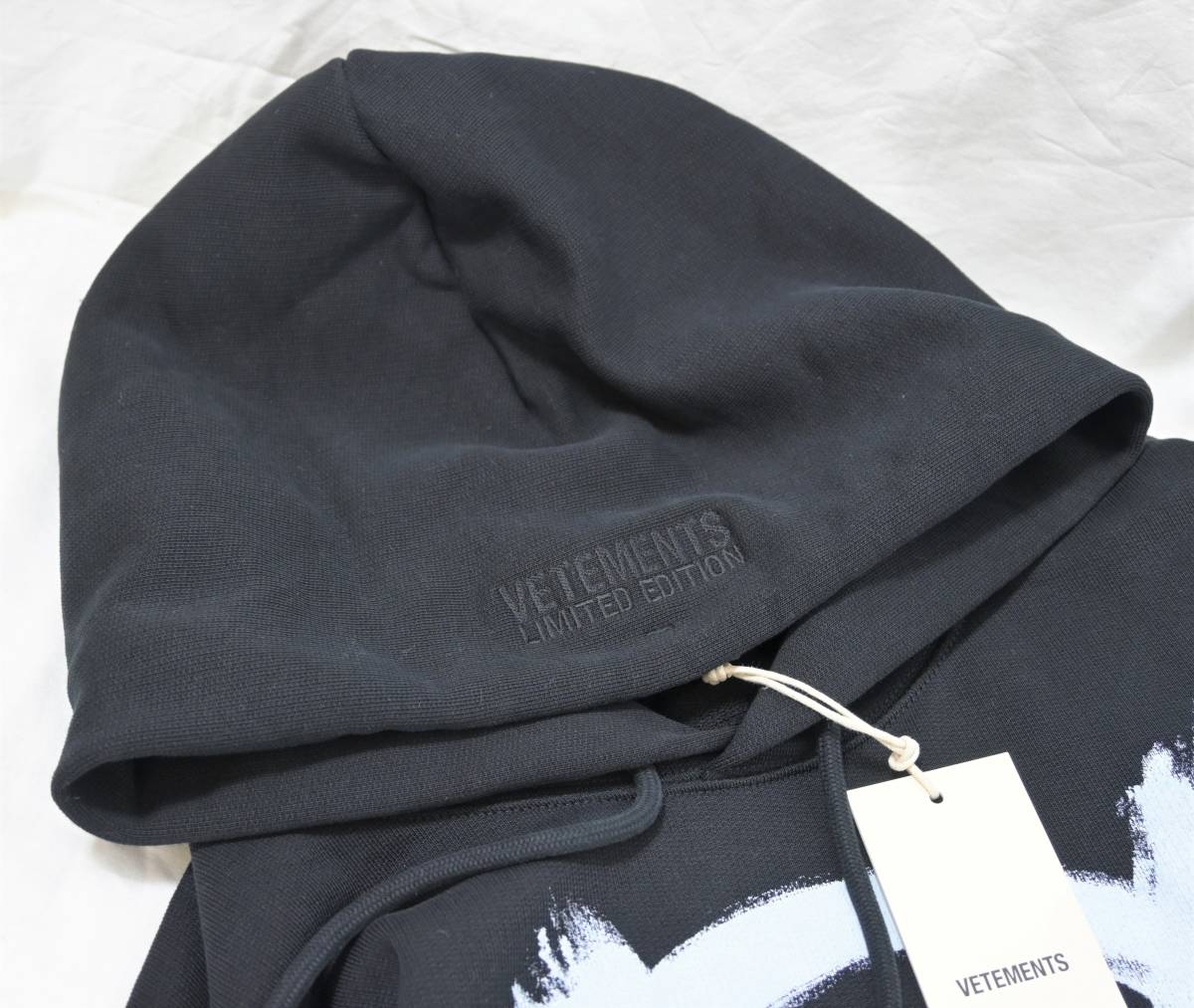 未使用 ヴェトモン VETEMENTS パーカ メンズ DOUBLE ANARCHY LOGO