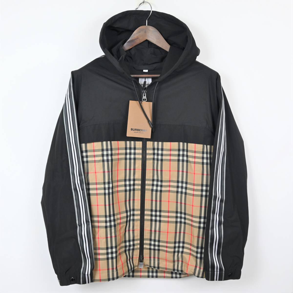 17920円アウター 買蔵 ブランド k BURBERRY バーバリー ロゴ ナイロン