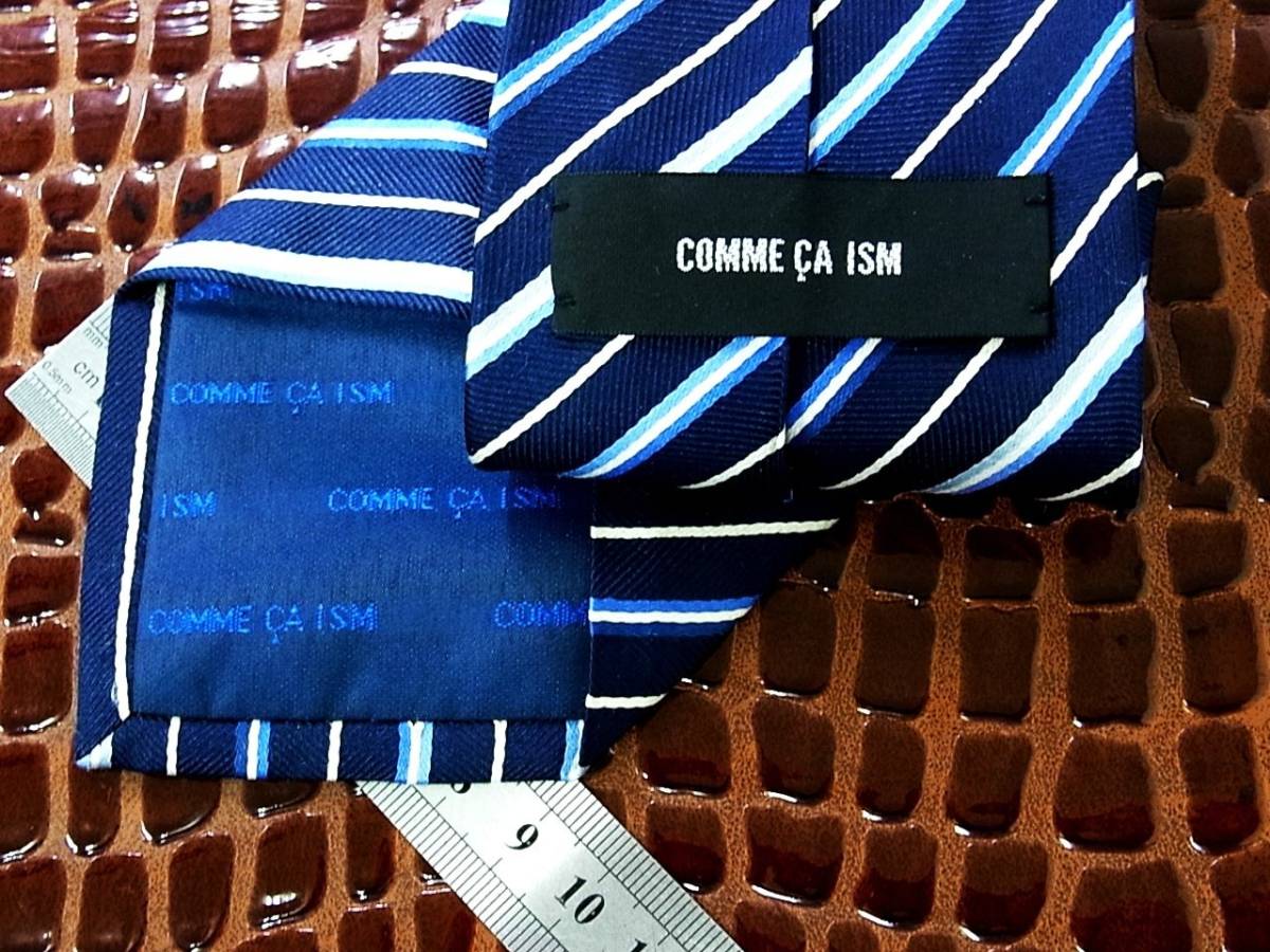 E1290N* beautiful goods * Comme Ca ISM( Comme Ca Du Mode )[ stripe ] necktie 