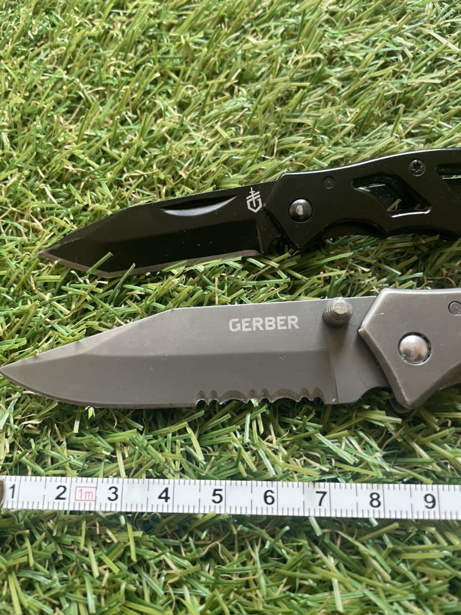 GERBER #002 Paraframe 2本セット　ガーバー フォールディングナイフ 折りたたみナイフ