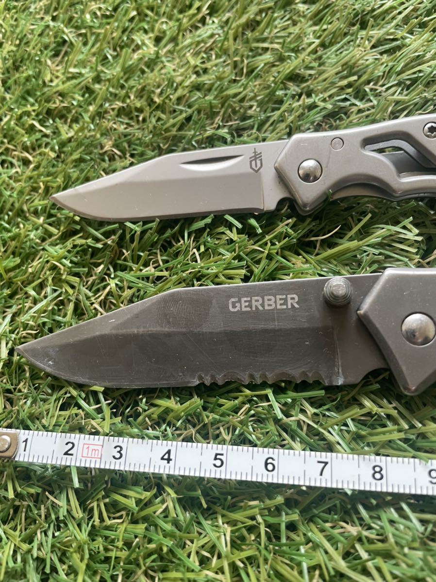 GERBER #004 Paraframe ガーバー 2本セット　折りたたみナイフ フォールディングナイフ