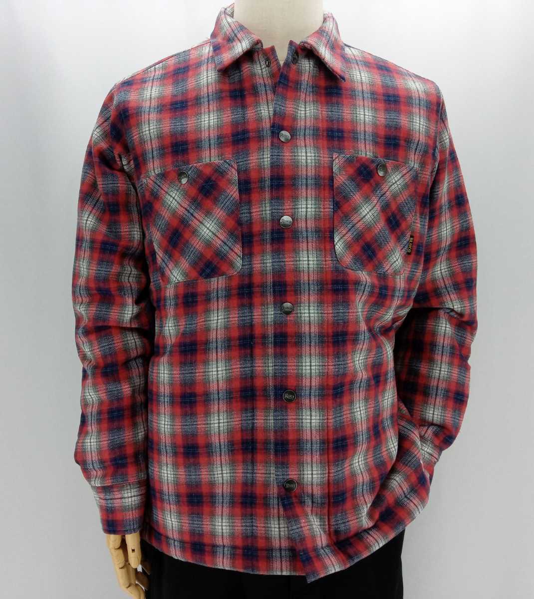 年末のプロモーション特価! OL-046 GARMENT/ブルコ WORK BLUCO QUILTHING カラー(RED)サイズM.新品.税込価格.送料込み.ハーレー.チョッパー SHIRT Mサイズ 年末のプロモーション特価! OL-046 GARMENT/ブルコ WORK BLUCO QUILTHING カラー(RED)サイズM.新品.税込価格.送料込み.ハーレー.チョッパー SHIRT Mサイズ