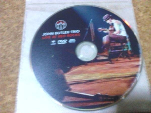 [DVD][送100円～] JOHN BUTLER TRIO LIVE AT RED ROCKS ディスクのみ_画像1