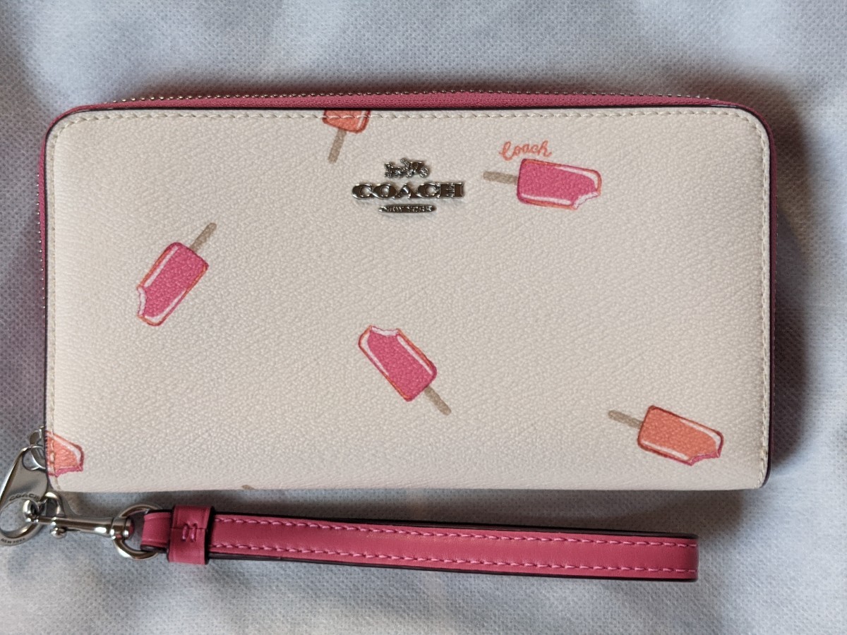 COACH長財布★保存袋ケアカード付新品でプレゼントにも♪