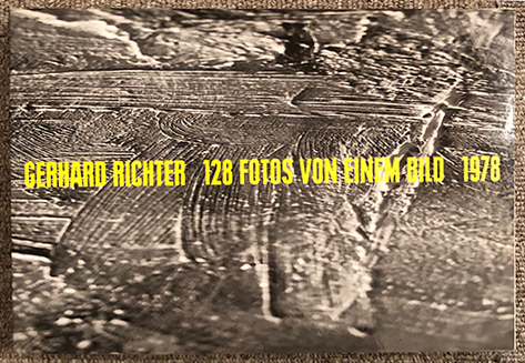 ■新品同様 限定 ナンバー入り 1998年 Gerhard Richter : 128 Fotos Von Einem Bild 1978 ゲルハルト・リヒター エディション作品_画像1