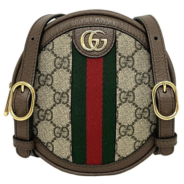 グッチ リュック GG ミニ バックパック ベージュ グリーン レッド