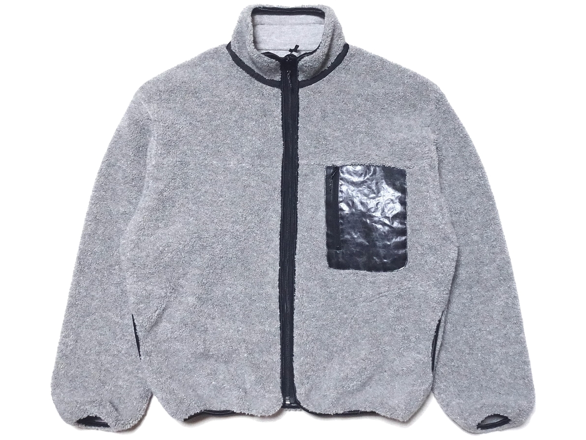 売上大特価 美品BROWN by 2-tacs Mixed wool pile fleece www