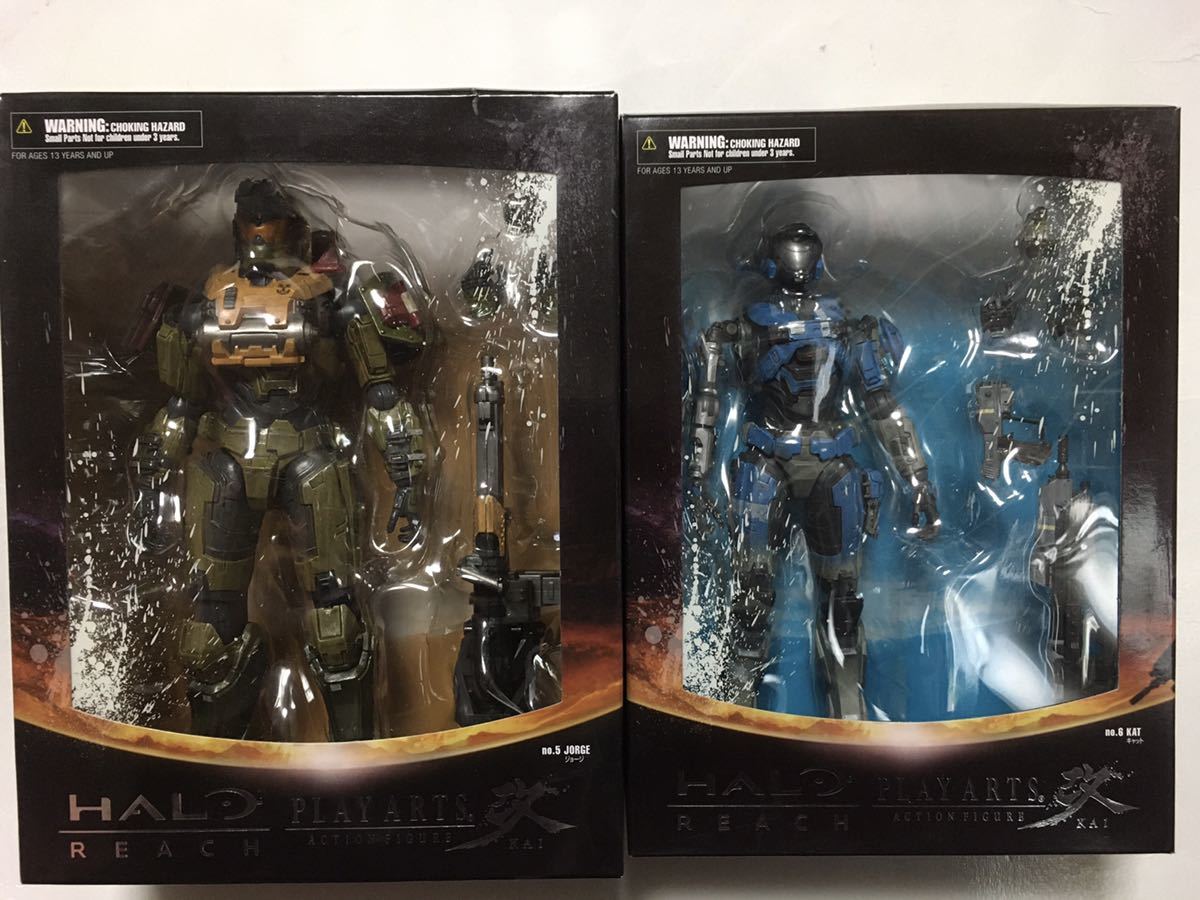 させて ヤフオク! HALO REACH 6種 ノーブル・シックス... - PLAY ARTS