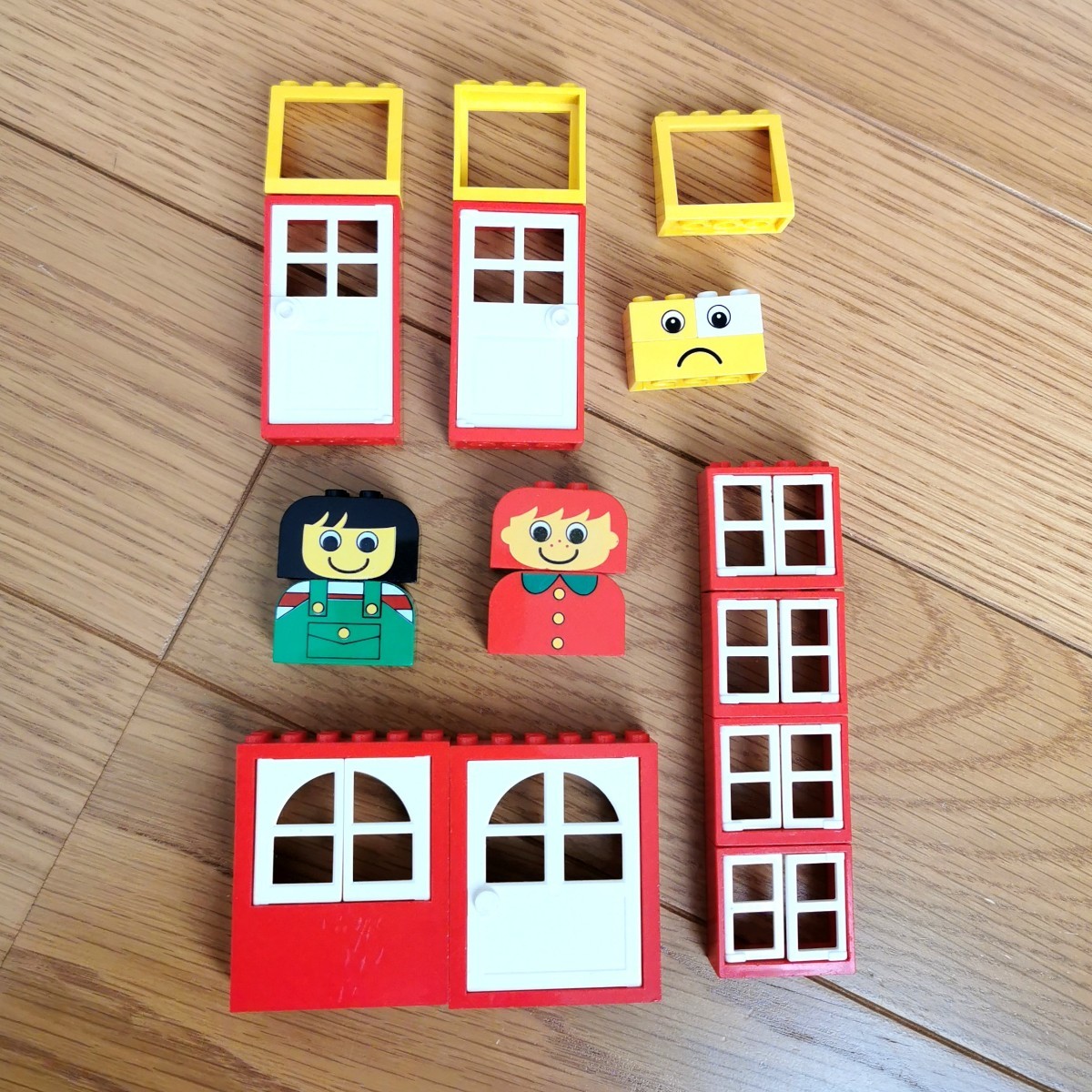 LEGO　レゴ　窓　ドア　人形　ミニフィグ　レトロ