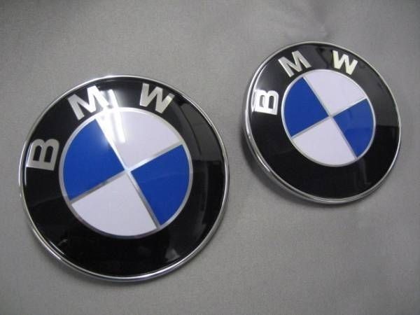 ●BMW 純正仕様バッチ前後2点セット/E40/E90/E39/E87/E53/X5/M5/トランクエンブレム/ボンネットエンブレム/人気商品/_画像2