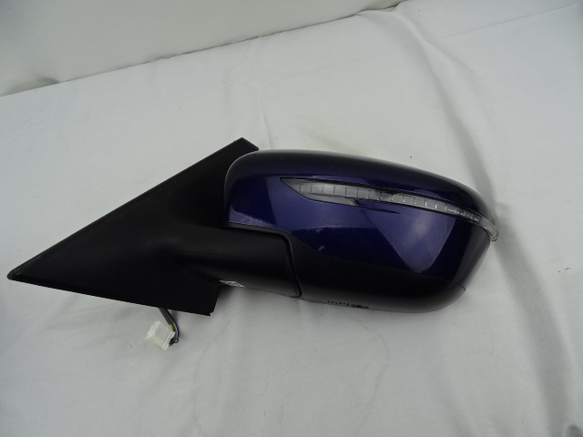 日産セレナ C２７ 前期 純正 左ドアミラー 作動品 ウィンカー点灯確認