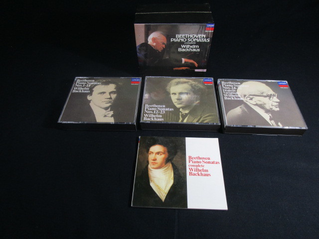 期間限定キャンペーン 【匿名配送】値引きいたします。ベートーヴェン ピアノソナタ全集(第1～32番) 10枚CD ウィルヘルム・バックハウス(ピアノ) 室内楽
