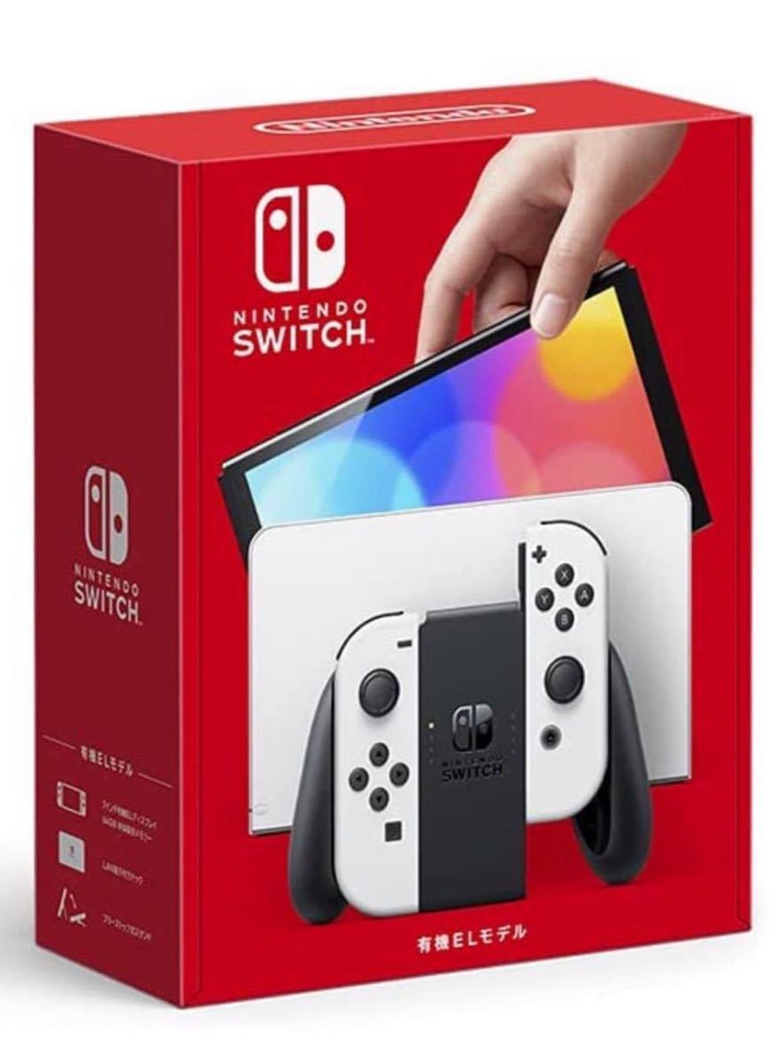 日本製 Nintendo ホワイト Joy-Con(L)⁄(R) Switch(有機ELモデル) - 任天堂