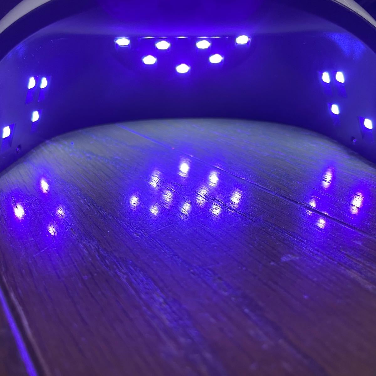 ネイル ライト ドライヤー ホワイト 54w ジェル UV LED レジン 高速