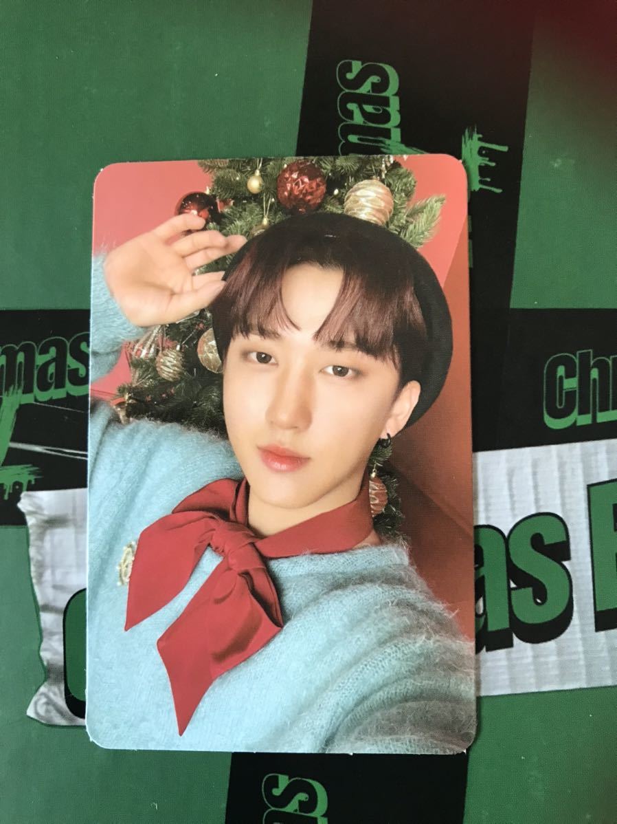 Stray Kids Christmas EveL トレカ チャンビン straykids スキズ クリスマス フォトカード　changbin CD特典 SKZ ストレイキッズ_画像1