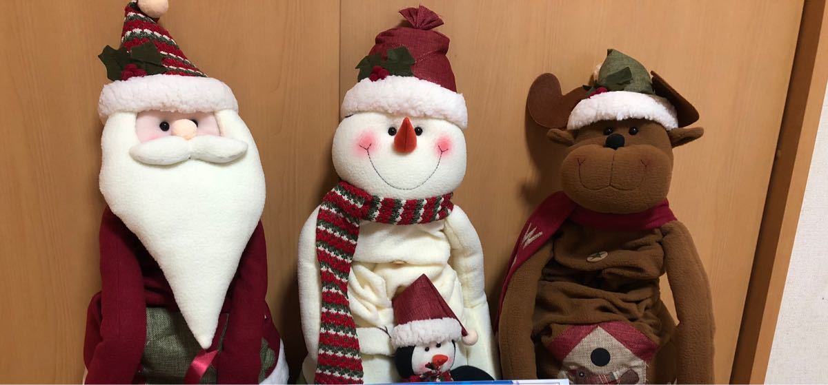 クリスマスぬいぐるみ 伸び縮みします サンタ トナカイ スノーマン|PayPayフリマ ピカチュウサンタ/ピカだるま クリスマス サンタクロース 雪だるま